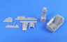 129-4347 BAC Lightning F1/F1A – 1/48 Cockpit Set for Airfix/Eduard kit