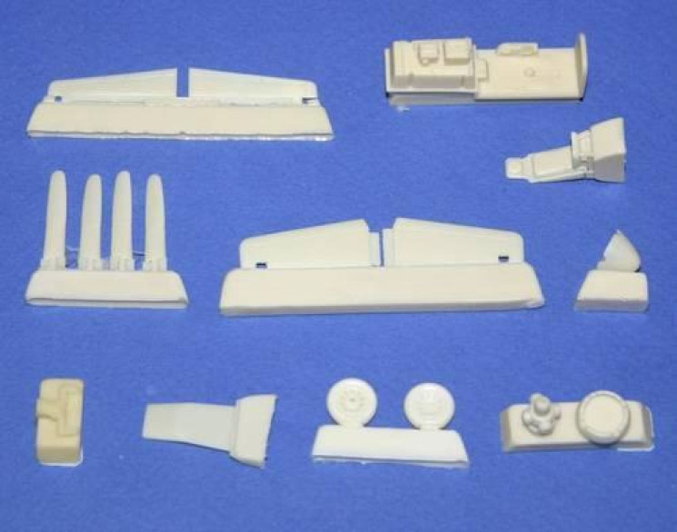 129-7155 P-51D Mustang - detail set for TAM 1/72