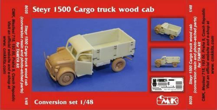 8035 Steyr 1500 Cargo Дерев'яна кабіна вантажівки