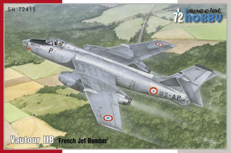 SH72415 Vautour IIB /Французький реактивний бомбардувальник/    1/72