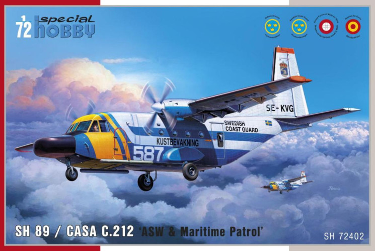 SH72402 SH 89 / CASA C.212 Протичовновий патруль