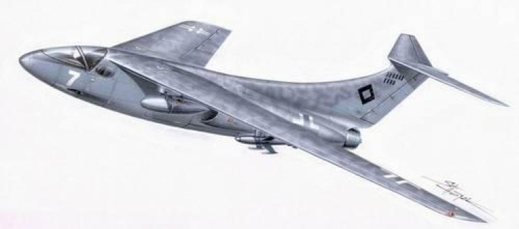 PLT110 Messerschmitt Me T Leitwerk
