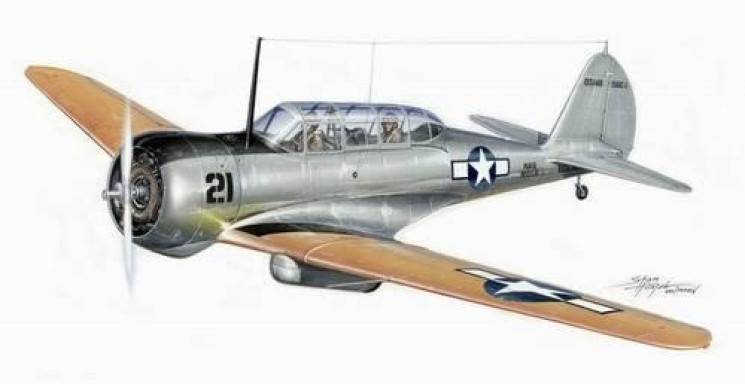 PLT107 Curtiss Cw-22/SNC-1 Falcon
