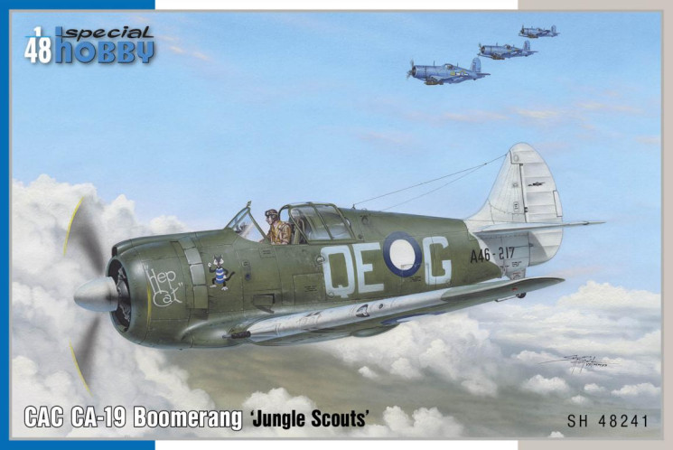 SH48241 CAC CA-19 Boomerang Джунглеві розвідники 1/48