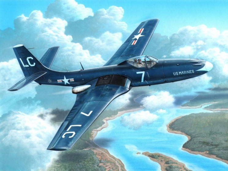 SH72335 FH-1 Phantom /MARINES Перший реактивний/ 1/72