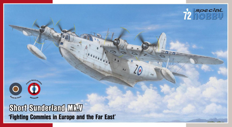 SH72162 Short Sunderland Mk.V 'Fighting Commies in Europe and the Far East' 1/72