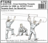 129-F72252 U boot IXC – Crew Handling Torpedo (3 fig.) 1/72
