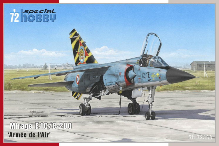 SH72388 Mirage F.1C/C-200 ВПС Франції 1/72