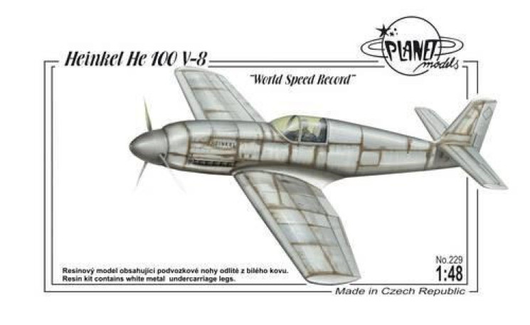 PLT229 Heinkel He 100V-8 World Speed Record