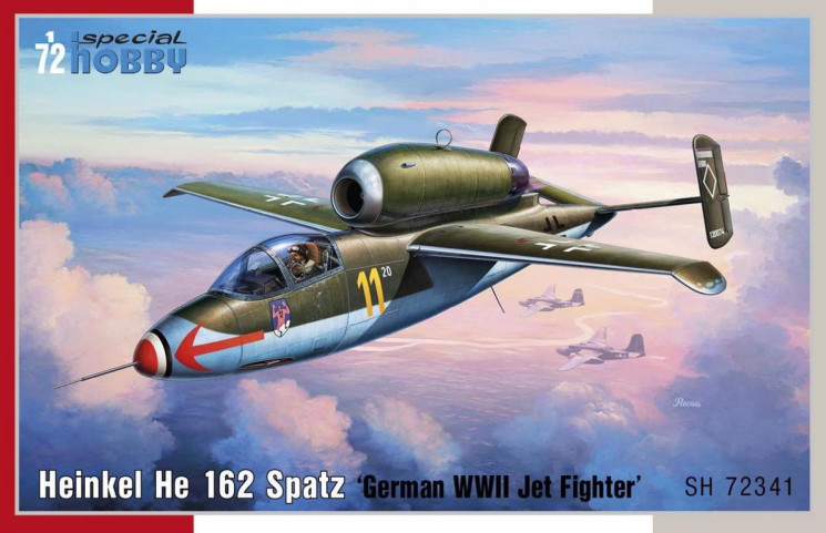 SH72341 Heinkel He 162 Spatz  1/72