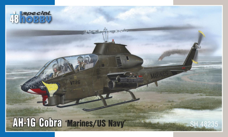 SH48235 AH-1G Cobra ВМС США і Корпус морської піхоти 1/48