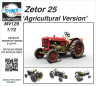 MV129 Zetor 25  /Сільськогосподарська версія / 1/72