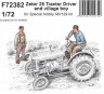 F72382 Zetor 25 Тракторист і сільський хлопець 1/72
