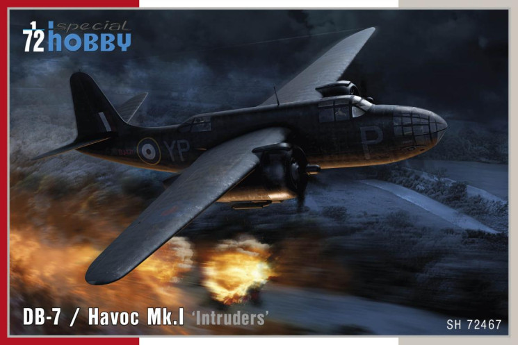 SH72467 DB-7 Havoc Mk.I Нічні нальоти 1/72