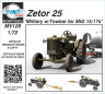 MV128 Zetor 25 /Армійський/ з водилом для МіГ 15/17с/ 1/72