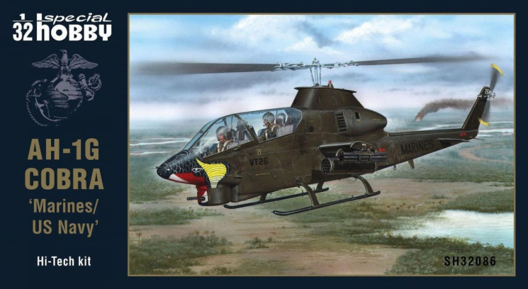 SH32086 AH-1G Cobra /Marines/US Navy/ Hi-Tech Kit 1/32