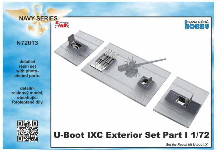 N72013 U-Boot IX Екстерєр Частина I 1/72