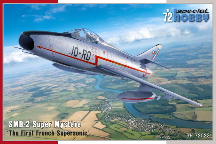 SH72523 SMB-2 Super Mystere Перший надзвуковий літак Франції 1/72