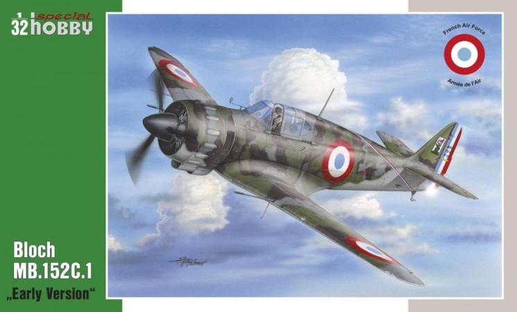 SH32063 Bloch MB.152C1 Рання версія