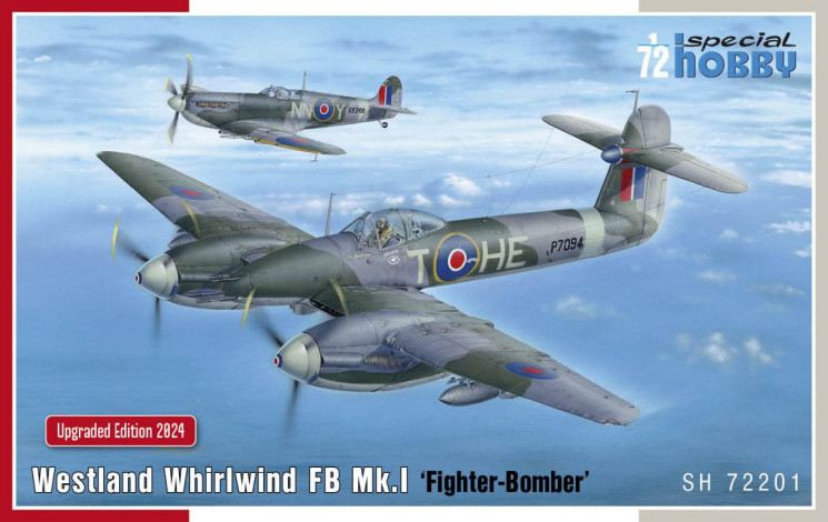 SH72201 Westland Whirlwind FB Mk.I Винищувач-бомбардувальник 1/72