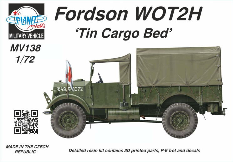 MV138 Fordson WOT2H (15CWT) «Бортова вантажна платформа» 1/72