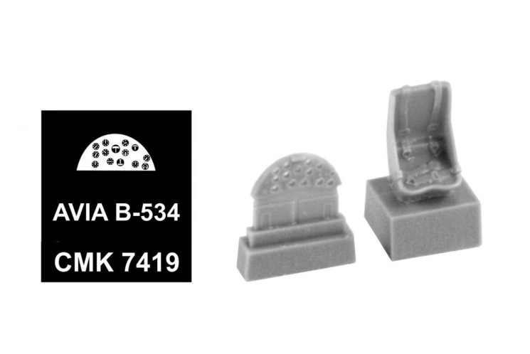 7419 Avia B-534 Набір кабіни  1/72