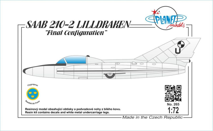 PLT265 SAAB 210-II Остаточна конфігурація