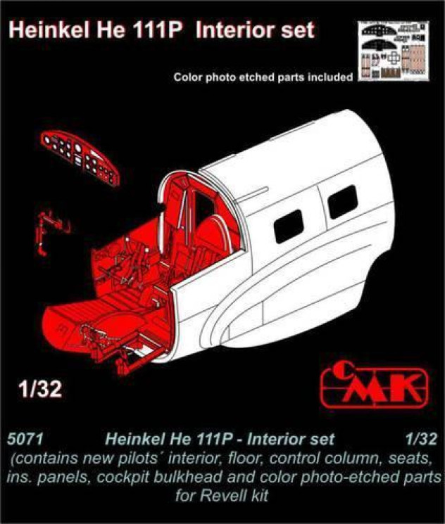 5071 Heinkel He 111P  інтерєр
