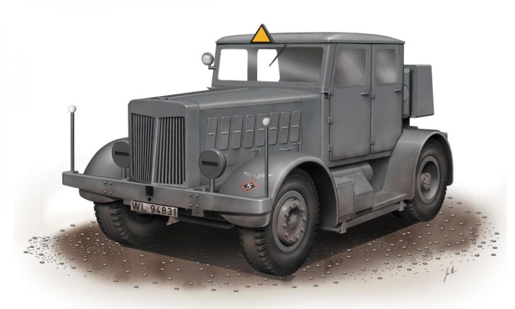 SA72001 SS-100 Gigant Schwerer Radschlepper/Тяжкий тягач