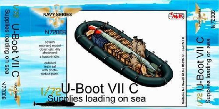 N72006 U-Boot VII Завантажена припасами