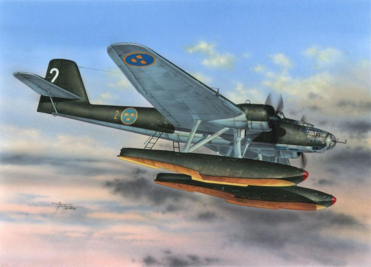 SH48146 Heinkel He 115 На службі Скандинавіі