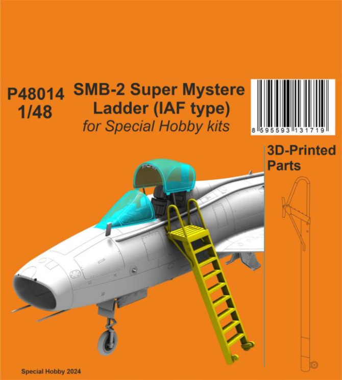 P48014 SMB-2 Super Mystere Ladder (IAF type) 1/48 / for Special Hobby kits