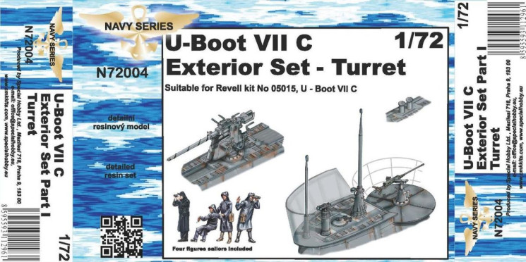 N72004 U-Boot VII Екстерєр Частина 1 надбудова