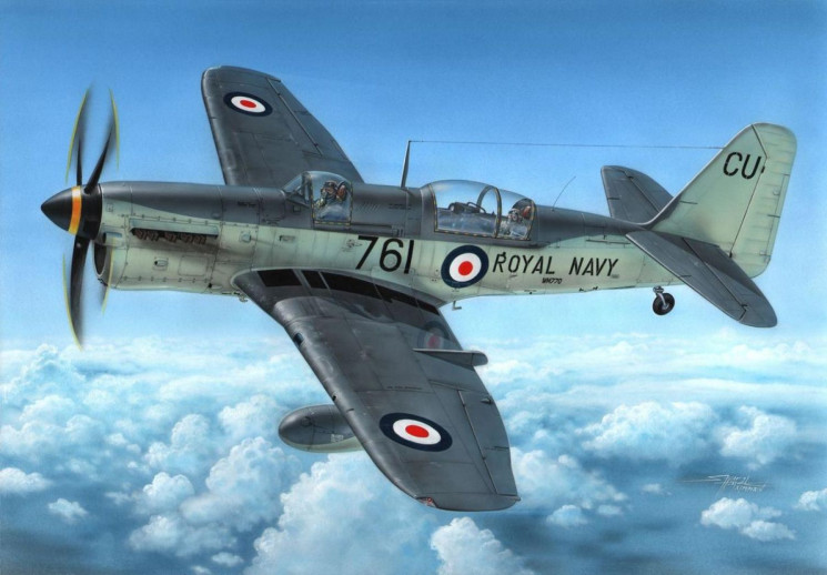 100-SH48130 Fairey Firefly AS Mk.7 Antisubmarine version 1/48