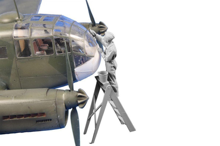 F48358 Siebel Si 204/Aero C-3 Льотчик миє скло кабіни 1/48