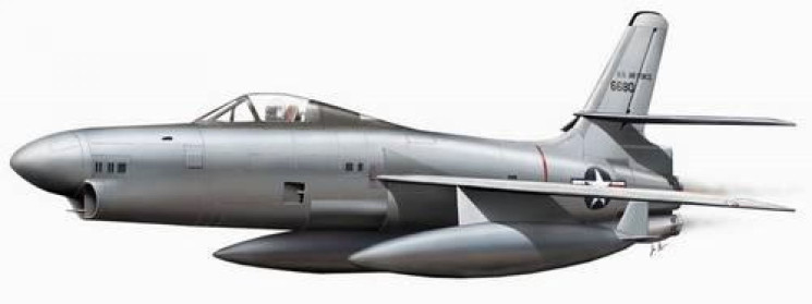 PLT143 XF-91III Thunderceptor /версія з радаром/
