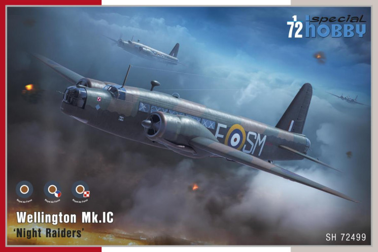SH72499 Vickers Wellington Mk.IC ‘Night Raiders’ 1/72