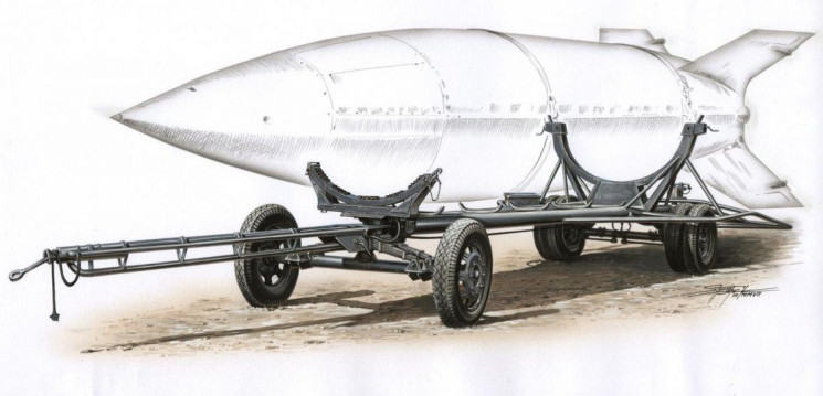 SA72009 Vidalwagen Street V-2 Транспортер