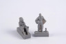 129-F72352 SK-37/SK-37E Viggen instruktor/Operator (seated in rear cockpit) and Pilot Climbing Ladder into 1/72