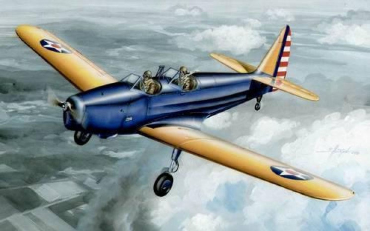 PLT142 PT-19 Cornell /US Basic Trainer/