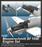 7455 Messerschmitt Bf 109E Двигун 1/72