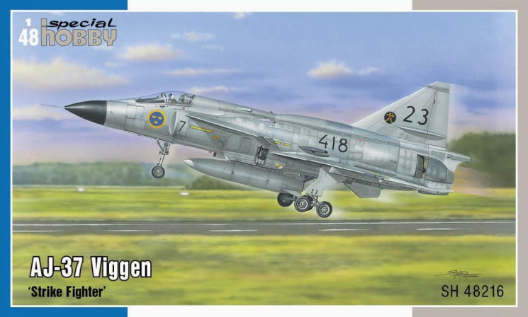 100-SH48216 AJ-37 Viggen ‘Strike Fighter’ 1/48