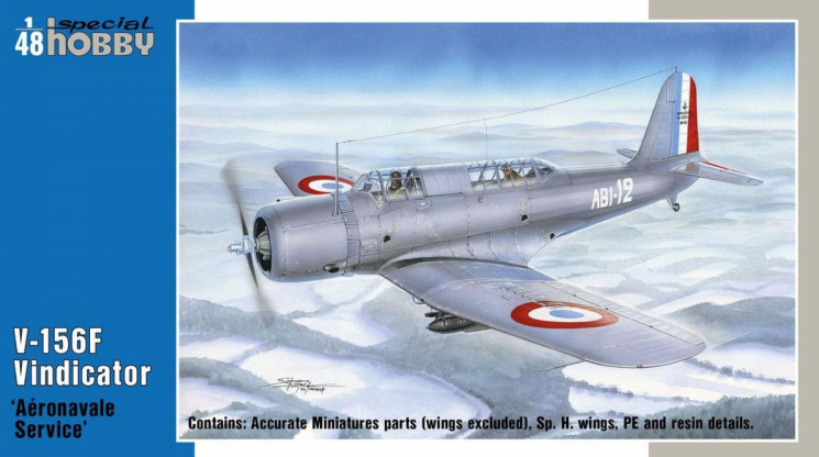100-SH48213 V-156F Vindicator ‘Aeronavale Service’ 1/48