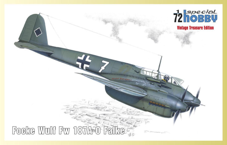 VT72002 Focke Wulf Fw 187A-0 Falke