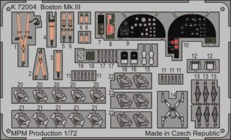 K72004 Boston Mk.III 1/72