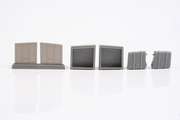 129-5121 A6M5c Zero – 1/32 Wing Fuel Tanks Set for Hasegawa