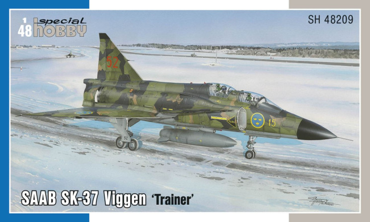 SH48209 SK-37 Viggen Тренажер 1/48