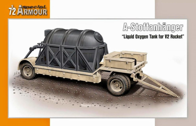 SA72015 A-Stoffanhanger /Баллон рідкого кисню для V2 Ro