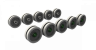 129-8060 T34/85 Solid Track Wheels Conversion Set 1/48
