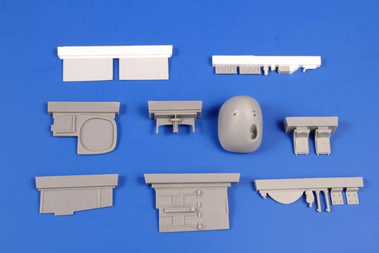 129-7448 B-25G Mitchell 75 mm Gun Nose Conversion Set 1/72